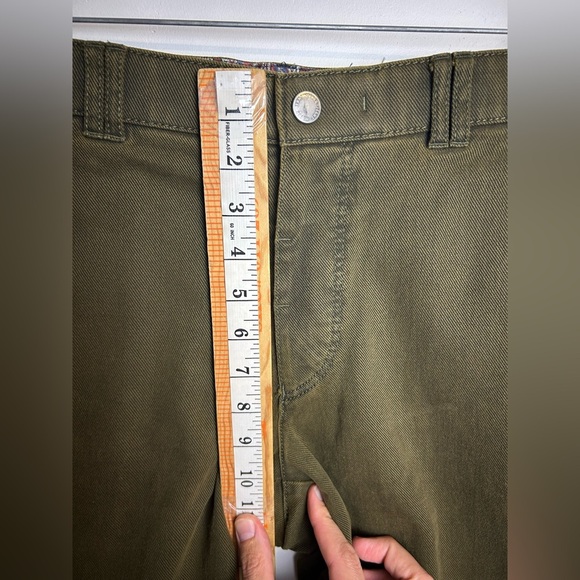 Meyer Fabric by Cramer Olive Green Men's jeans Size 30x32 minimalist neutral - Picture 8 of 15